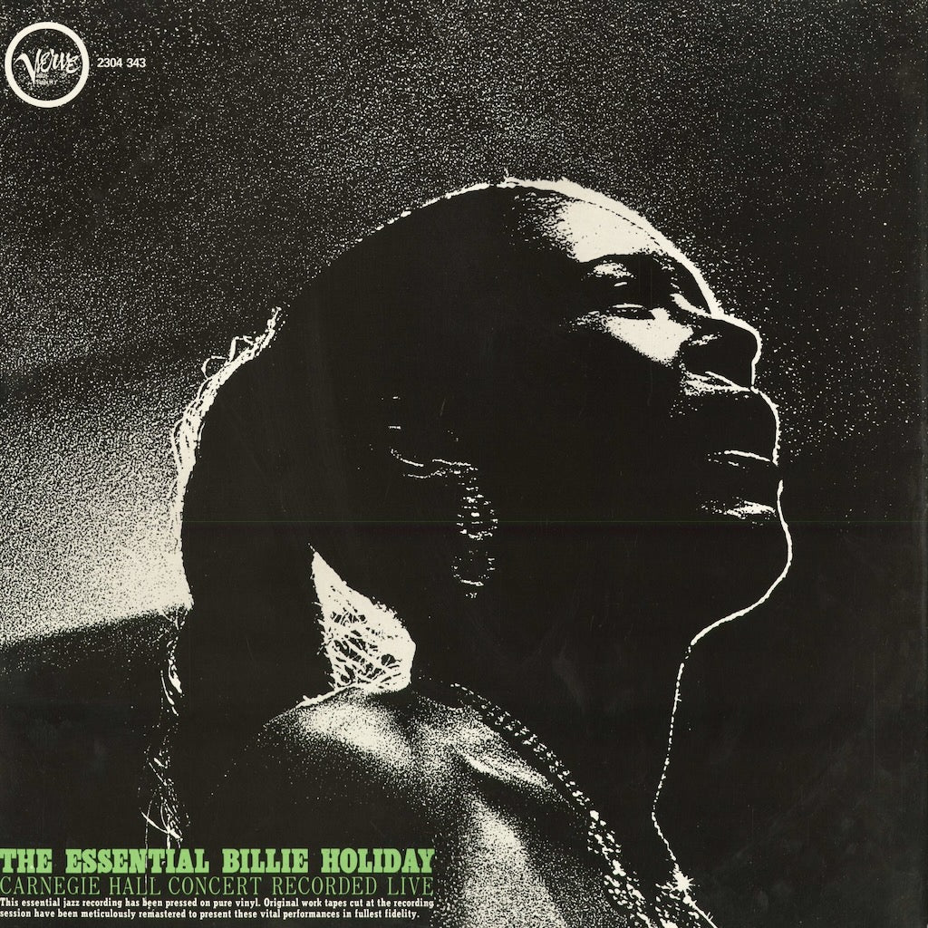 Billie Holiday - The Essential Billie Holiday - Carnegie Hall Concert (2304 343) 1983 FRA Verve｜中古LP ビリー・ホリデイ