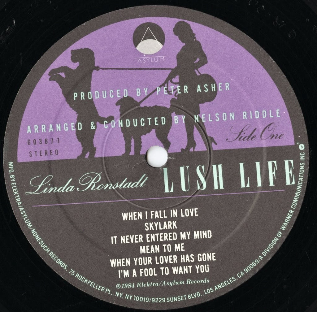 Linda Ronstadt / リンダ・ロンシュタット / Lush Life (60387-1)