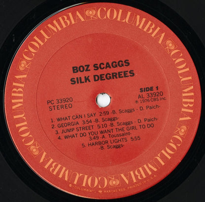Boz Scaggs / ボズ・スキャッグス / Silk Degrees (PC33920)