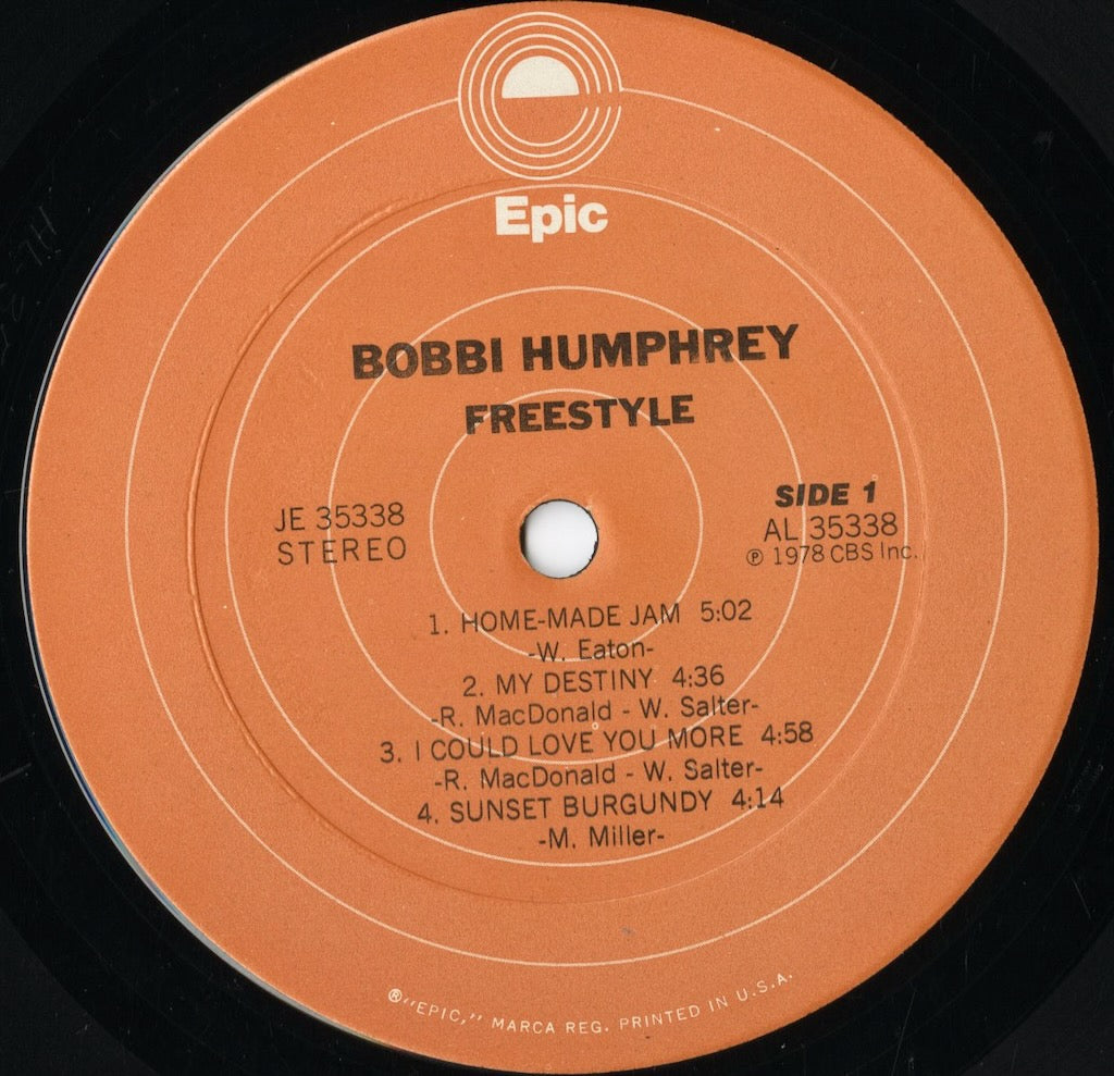Bobbi Humphrey – Freestyle (JE 35338) LP 1978 US Epic | 中古LP
