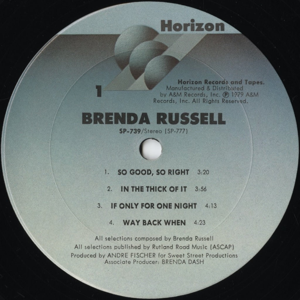 Brenda Russell - Brenda Russell LP 1979 US Horizon A Little Bit Of