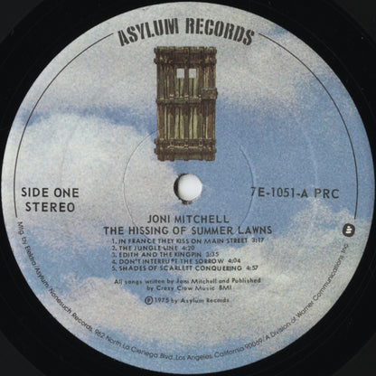 Joni Mitchell / ジョニ・ミッチェル / The Hissing Of Summer Lawns (7E-1051)