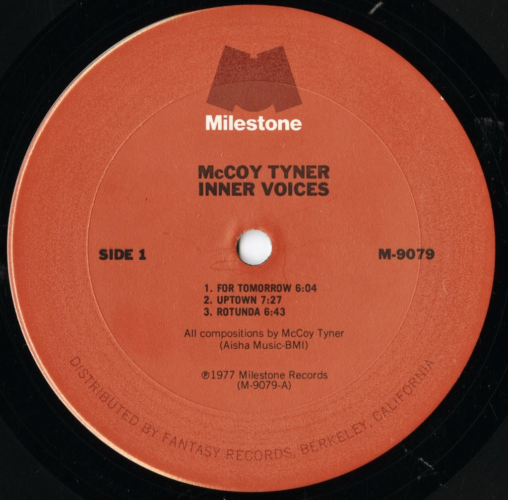 McCoy Tyner - Inner Voices LP 1977 US Milestone Rotunda