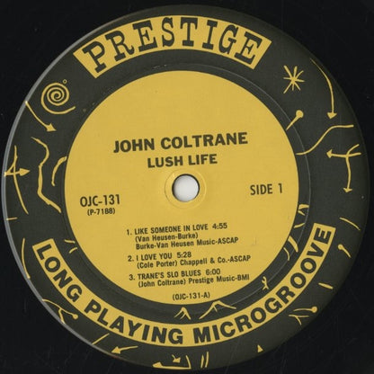 John Coltrane / ジョン・コルトレーン / Lush Life (OJC-131)