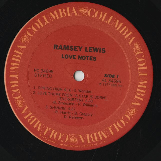 Ramsey Lewis / ラムゼイ・ルイス / Love Notes (PC 34696)