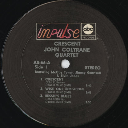 John Coltrane - Crescent (AS-66) 1973 US Impulse｜中古LP