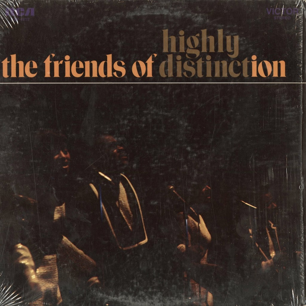 Friends Of Distinction - Highly Distinct (LSP-4212) 1969 US RCA Victor｜中古LP