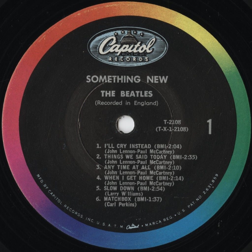 The Beatles – Something New (T-2108) LP 1964 US Capitol | 中古LP