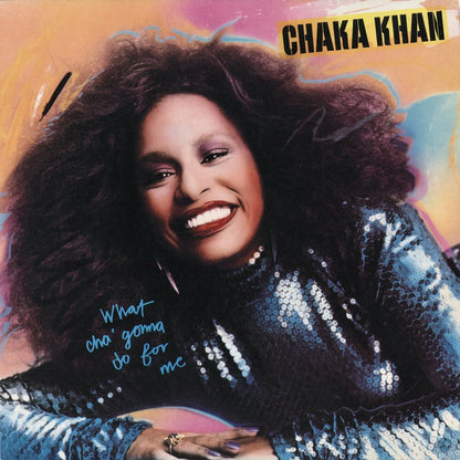 Chaka Khan - What Cha' Gonna Do For Me (HS 3526) 1981 US Warner Bros.｜中古LP