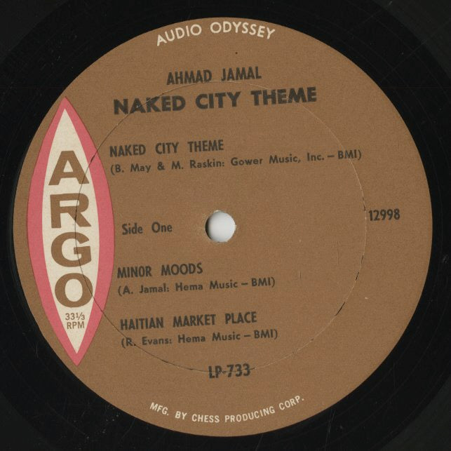 Ahmad Jamal / アーマッド・ジャマル / Naked City Theme (LP-733)