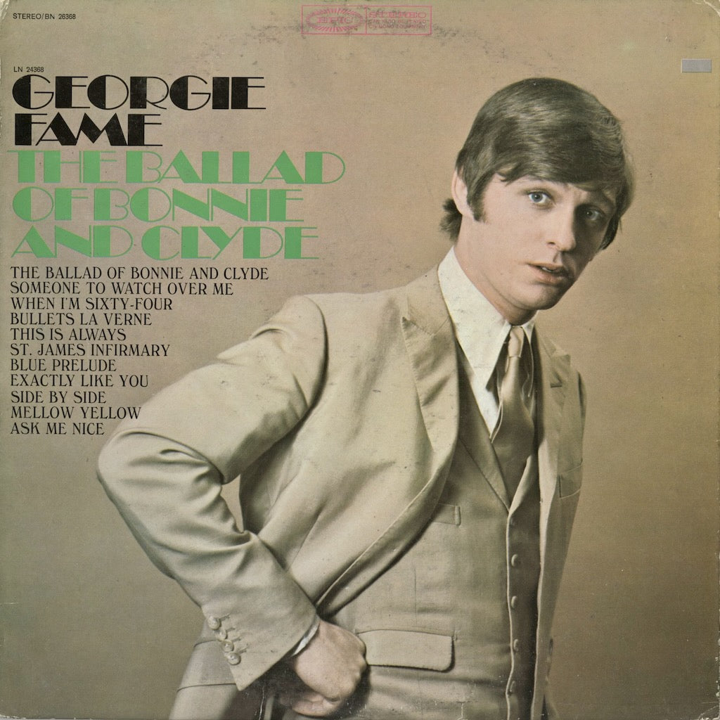 Georgie Fame - The Ballad Of Bonnie And Clyde (BN 26368) 1968 US Epic｜中古LP