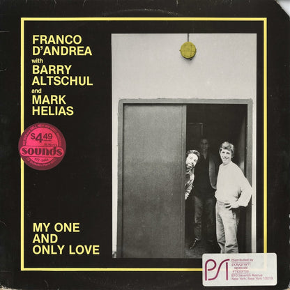 Franco D'Andrea - My One And Only Love (NS 201) 1983 ITA RED｜中古LP