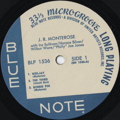 J.R. Monterose – J.R. Monterose (BLP 1536) LP 1972 US Blue Note | 中古LP