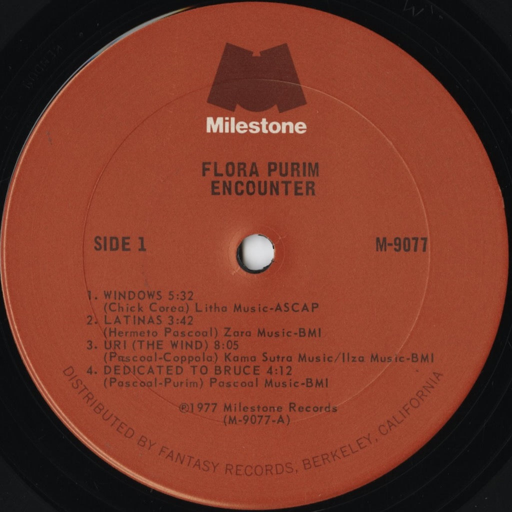 Flora Purim – Encounter (M-9077) LP 1977 US Milestone | 中古LP