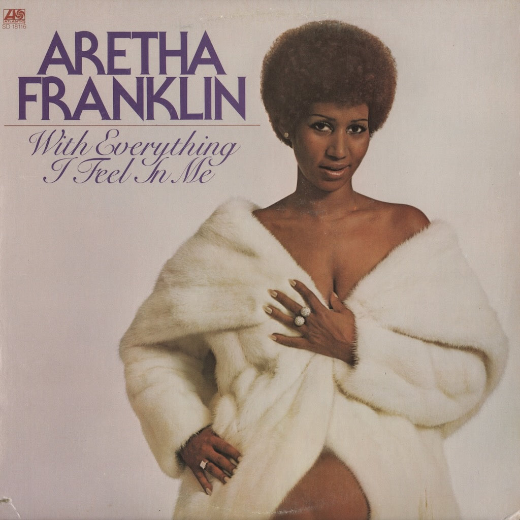 Aretha Franklin - With Everything I Feel In Me (SD18116) LP 1974 US Atlantic