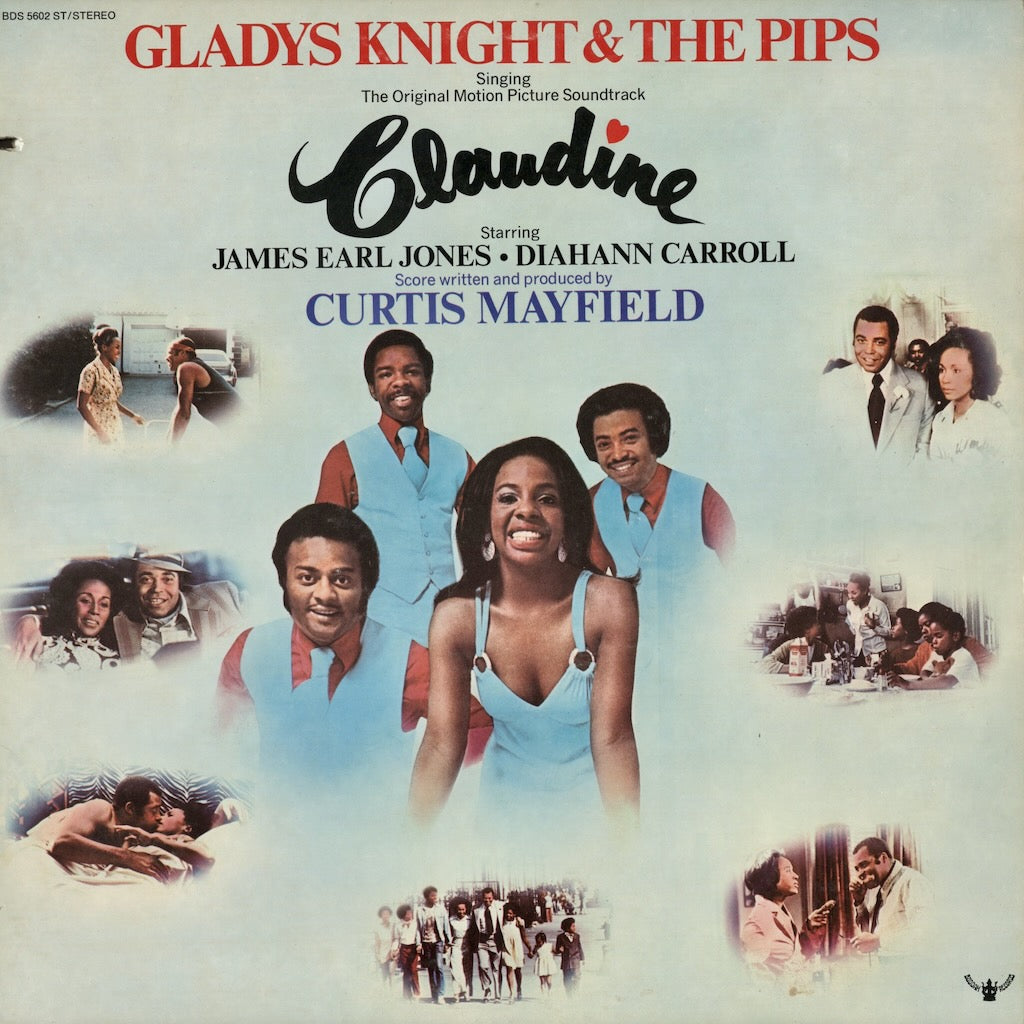Gladys Knight & The Pips Claudine OST LP 1974 US Buddah BDS 5602