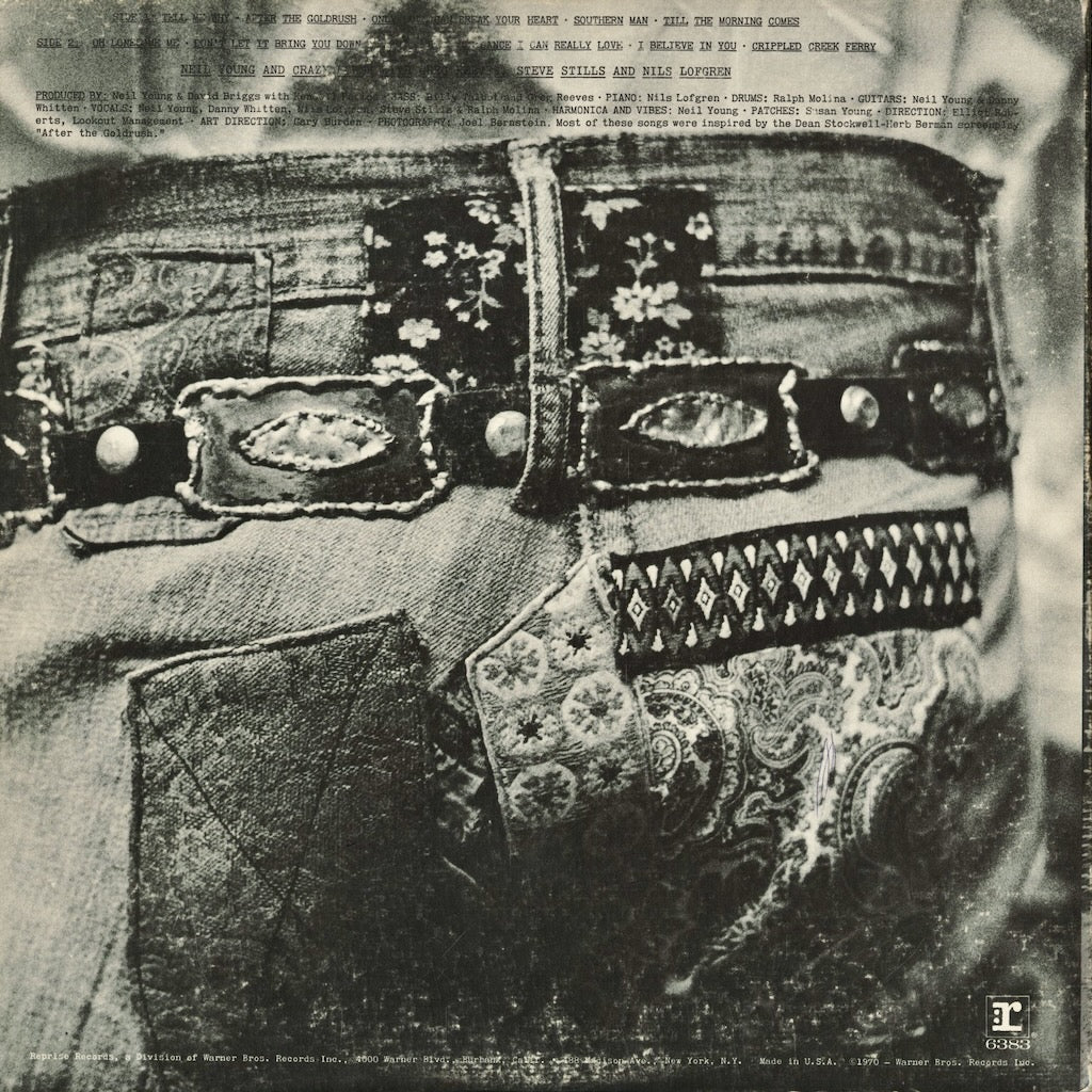 RS 6383 Neil Young After The Gold Rush 中古レコード 通販
