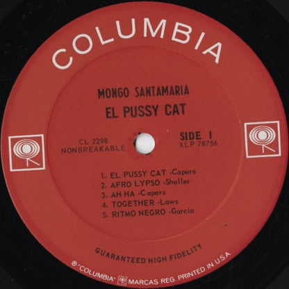 Mongo Santamaria – El Pussy Cat (CL2298) LP 1965 US Columbia | 中古LP
