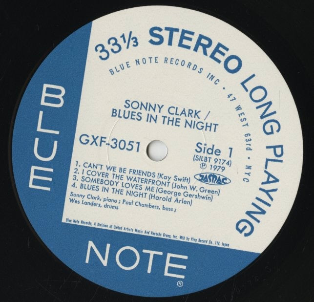 Sonny Clark / ソニー・クラーク / Blues In The Night (GXF 3051)