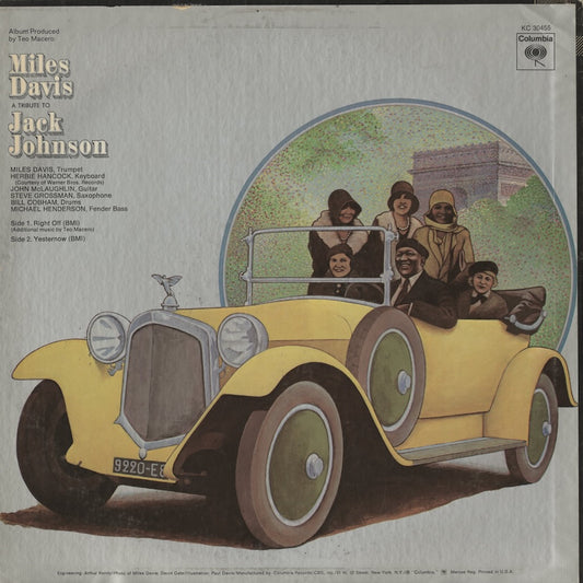 Miles Davis / マイルス・デイヴィス / A Tribute To Jack Johnson (KC 30455)