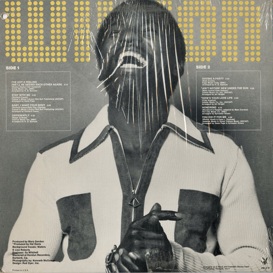 Al Wilson - I've Got A Feeling (PB 410) LP 1976 US Playboy｜中古LP