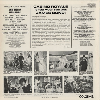 Burt Bacharach / バート・バカラック / Casino Royale -OST (COSO-5005)