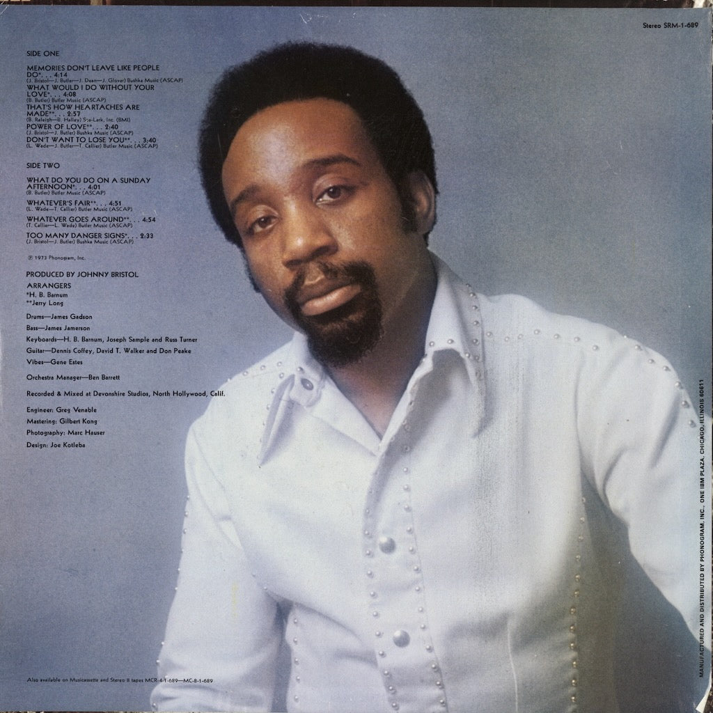 Jerry Butler - Power Of Love (SRM-1-689) LP 1973 US Mercury｜中古