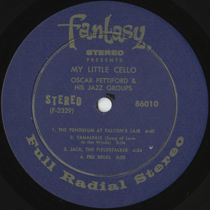 Oscar Pettiford - My Little Cello (6010) 1962 US Fantasy｜中古LP