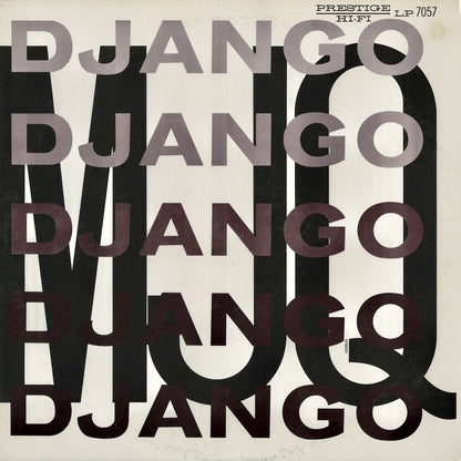The Modern Jazz Quartet - Django (SMJ-6502M) 1975 JPN Prestige/Victor｜中古LP