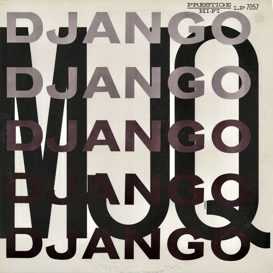 The Modern Jazz Quartet - Django (SMJ-6502M) 1975 JPN Prestige/Victor｜中古LP