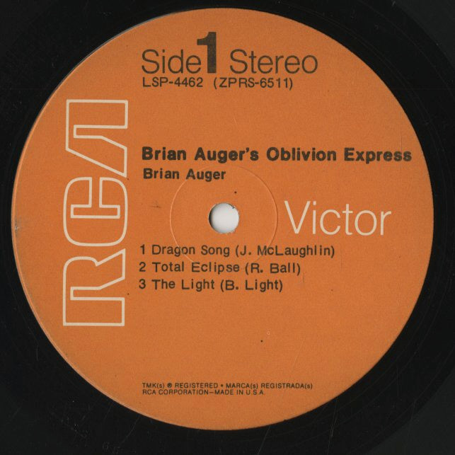 Brian Auger / ブライアン・オーガーズ・オブリビオン・エクスプレス / Brian Auger's Oblivion Express (LSP-4462)