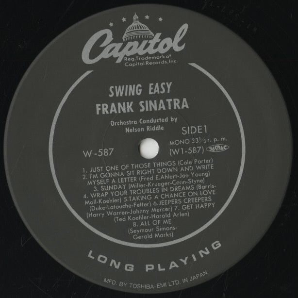 Frank Sinatra / フランク・シナトラ / Swing Easy! And Songs For Young Lovers (SGD-87)