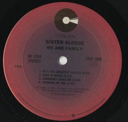 Sister Sledge / シスター・スレッジ / We Are Family (SD 5209)