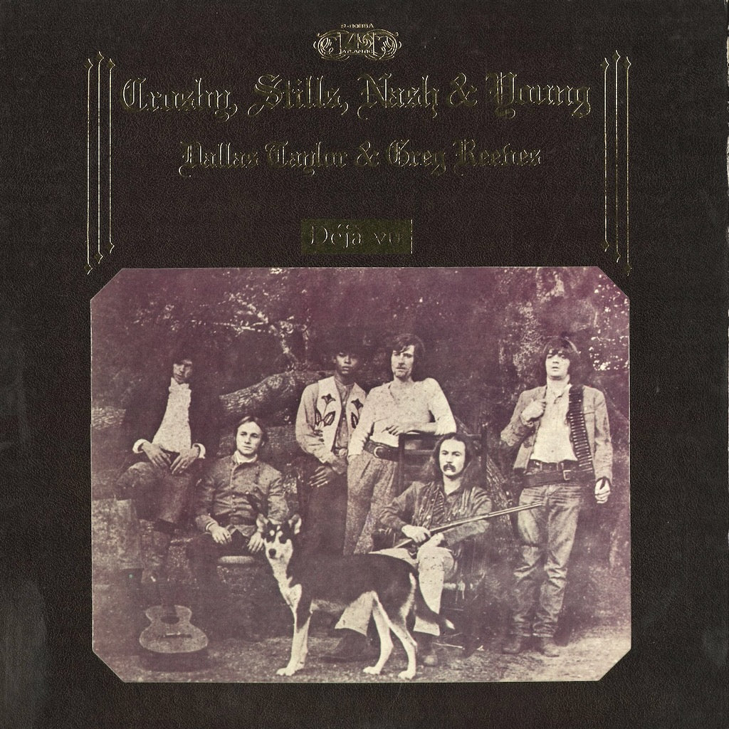 Crosby, Stills, Nash & Young - Deja Vu (P-8036A) 1973 JPN Atlantic｜中古LP
