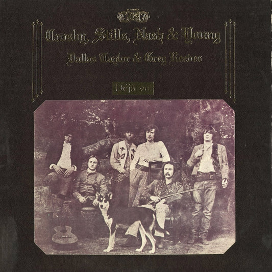 Crosby, Stills, Nash & Young - Deja Vu (P-8036A) 1973 JPN Atlantic｜中古LP