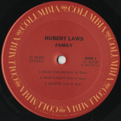 Hubert Laws / ヒュバート・ロウズ / Family (JC36396)