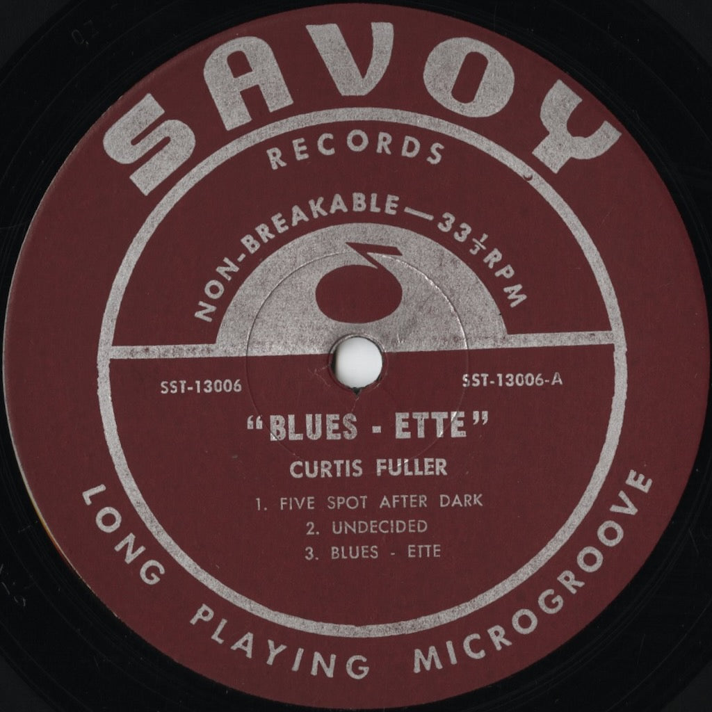 Curtis Fuller - Blues-Ette (SST-13006) LP 1963 US Savoy｜中古LP