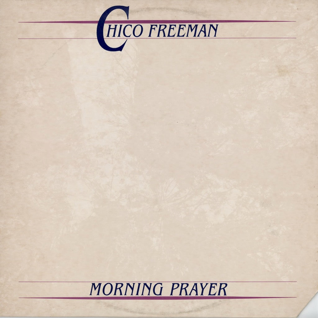 Chico Freeman - Morning Prayer (IN-1063) 1984 US India Navigation｜中古LP