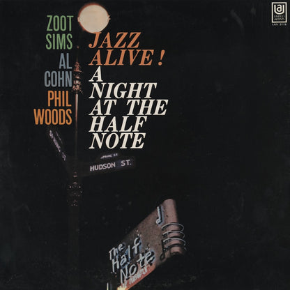 Zoot Sims, Al Cohn, Phil Woods / ズート・シムズ　アル・コーン フィル・ウッズ / Jazz Alive! A Night At The Half Note (LAX 3115)