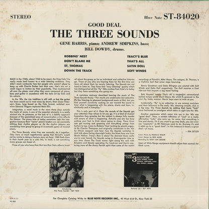 The Three Sounds / スリー・サウンズ / Good Deal (GXK 8122)