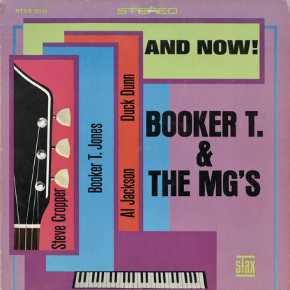 Booker T. And The M.G.'s - And Now! (S-711) LP 1966 US Stax