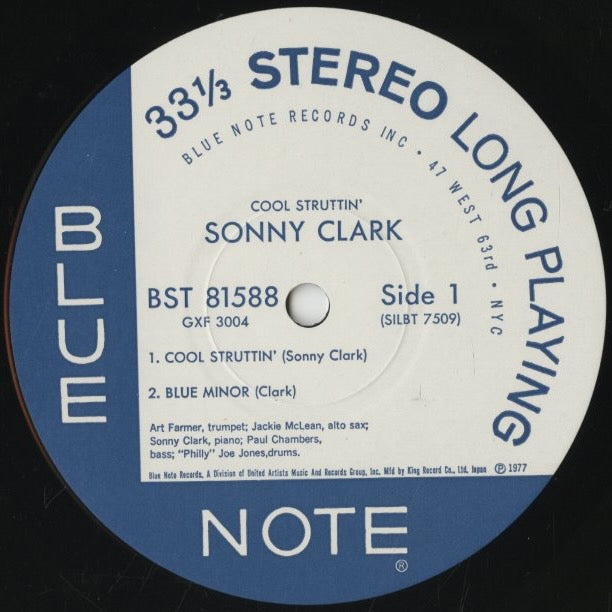 Sonny Clark / ソニー・クラーク / Cool Struttin' (GXF 3004)