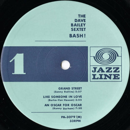 Dave Bailey / デイヴ・ベイリー / Bash! (PA-3079 (M))