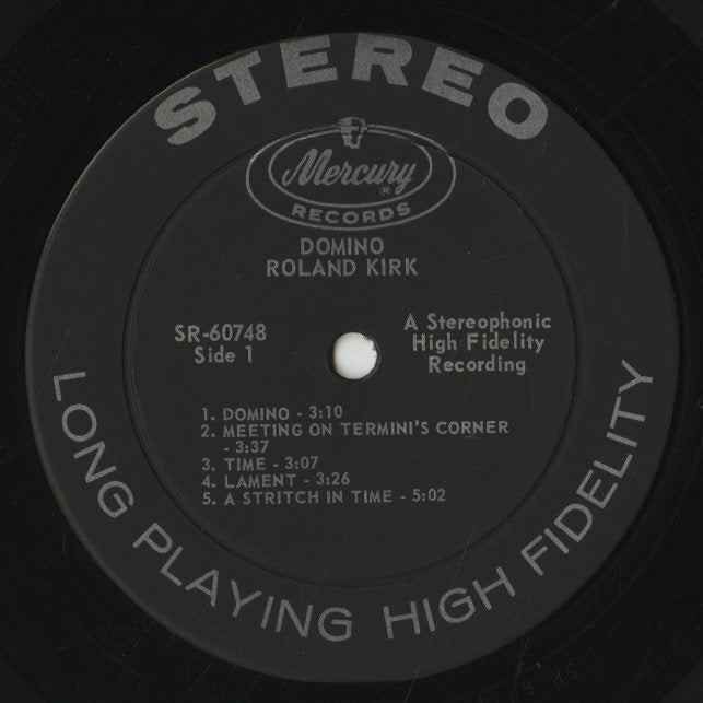 Roland Kirk / ローランド・カーク / Domino (SR 60748) – VOXMUSIC 