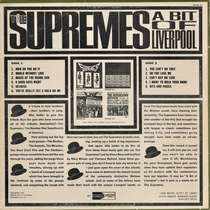 The Supremes - A Bit Of Liverpool (MS-623) 1964 US Motown｜中古LP