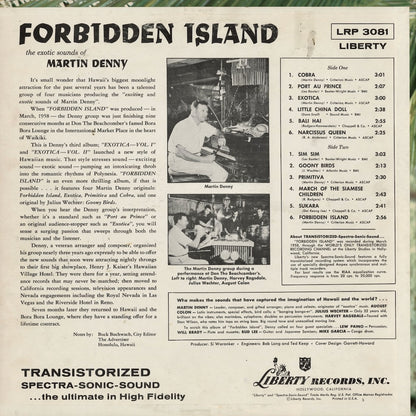 Martin Denny / マーチン・デニー / Forbidden Island -MONO (LRP 3081)