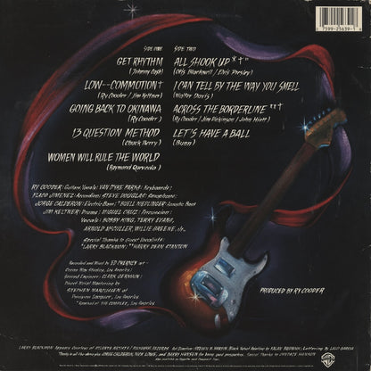 Ry Cooder / ライ・クーダー / Get Rhythm (25639-1)