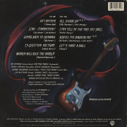 Ry Cooder / ライ・クーダー / Get Rhythm (25639-1)