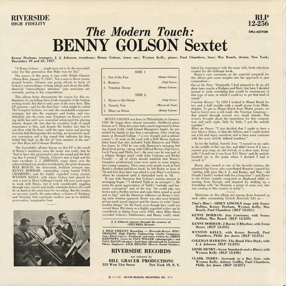 Benny Golson - The Modern Touch (SMJ-6070M) 1974 JPN Riverside｜中古LP