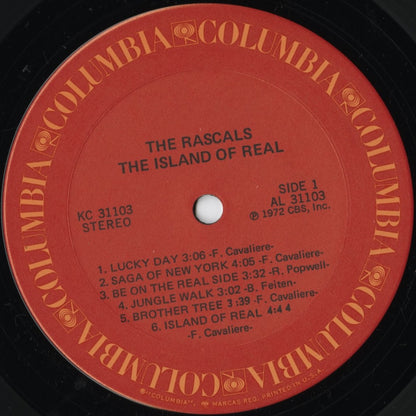 The Rascals / ラスカルズ / The Island Of Real (KC 31103)
